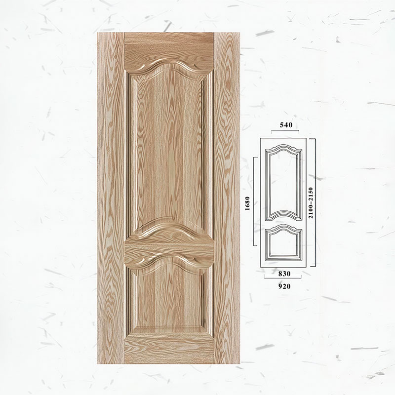 Deep-Groove Single-Raised Series Molded Door Skin Front View
